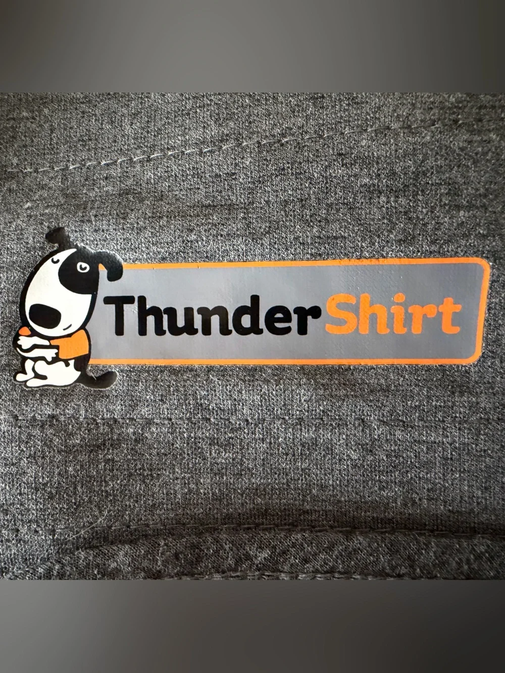 Thundershirt Gray Calming Coat Jacket Size Medium But Fits Smaller Dogs too.